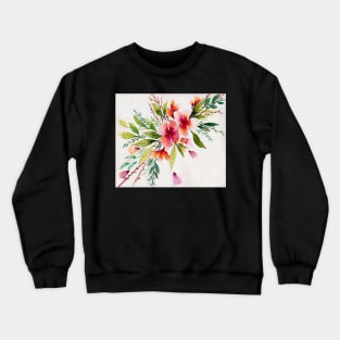 Spray of Flowers Crewneck Sweatshirt